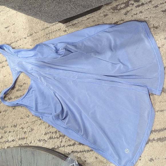 Lululemon Two With One Singlet Hydrangea Blue - Picture 8 of 12